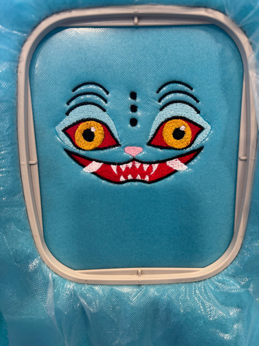 Blue Tiger Embroidery File