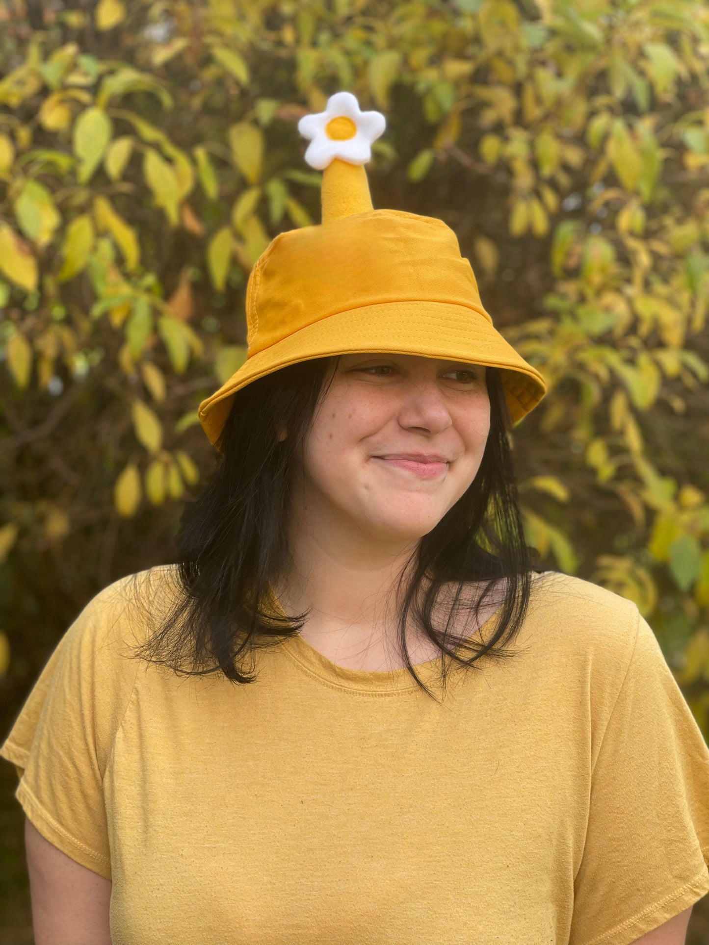 Yellow Flower Bucket Hat