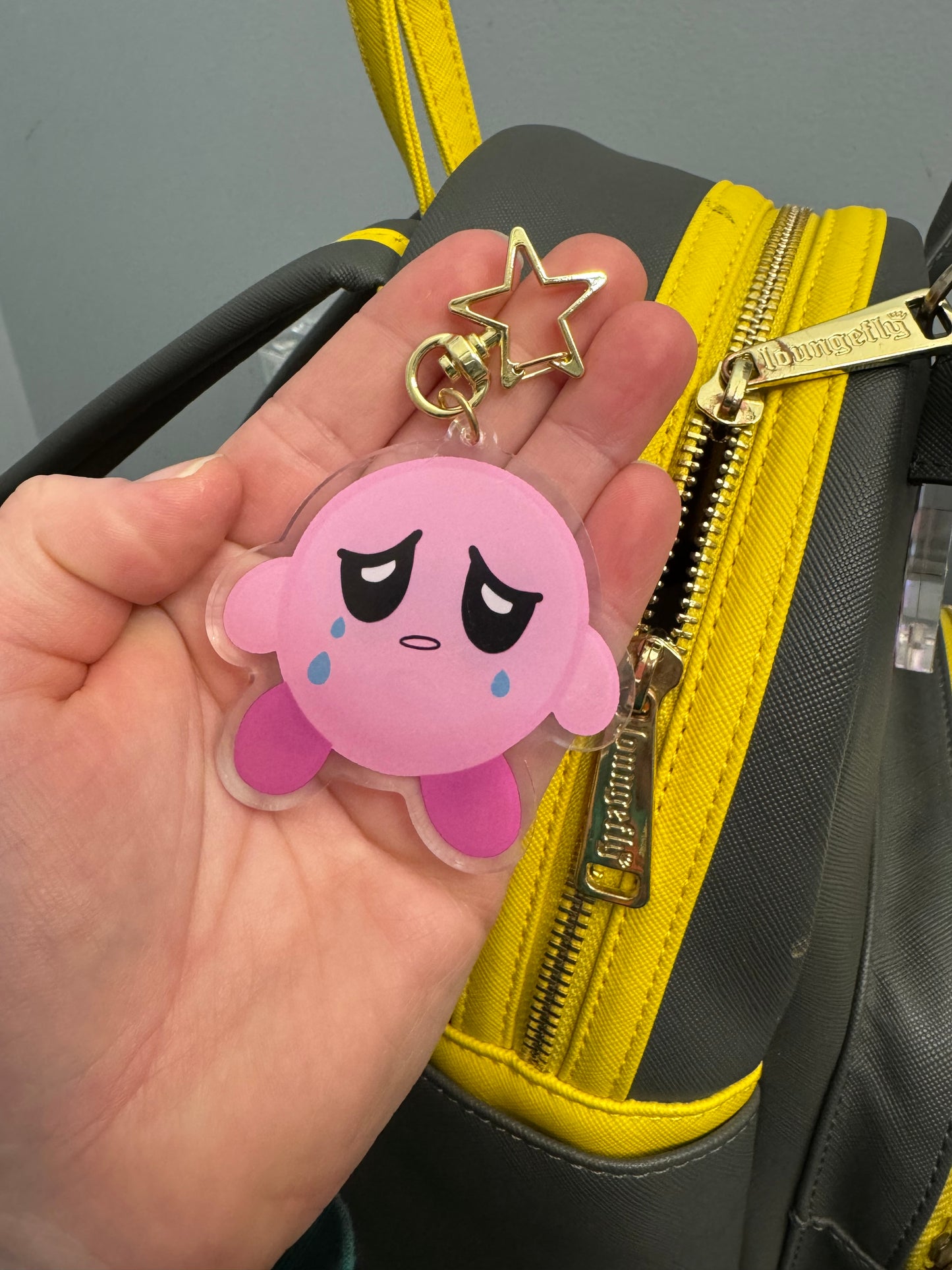 KB Angry and Sad Keychain