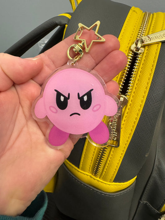 KB Angry and Sad Keychain