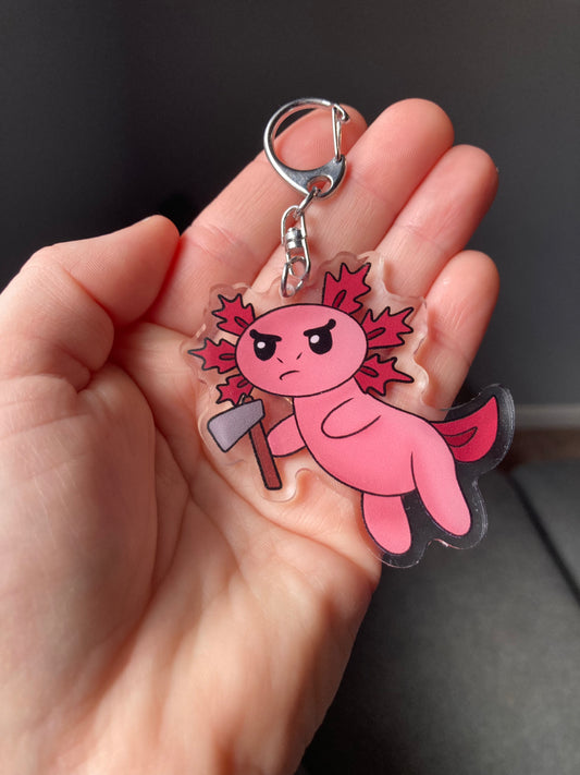 AXEolotl Keychain