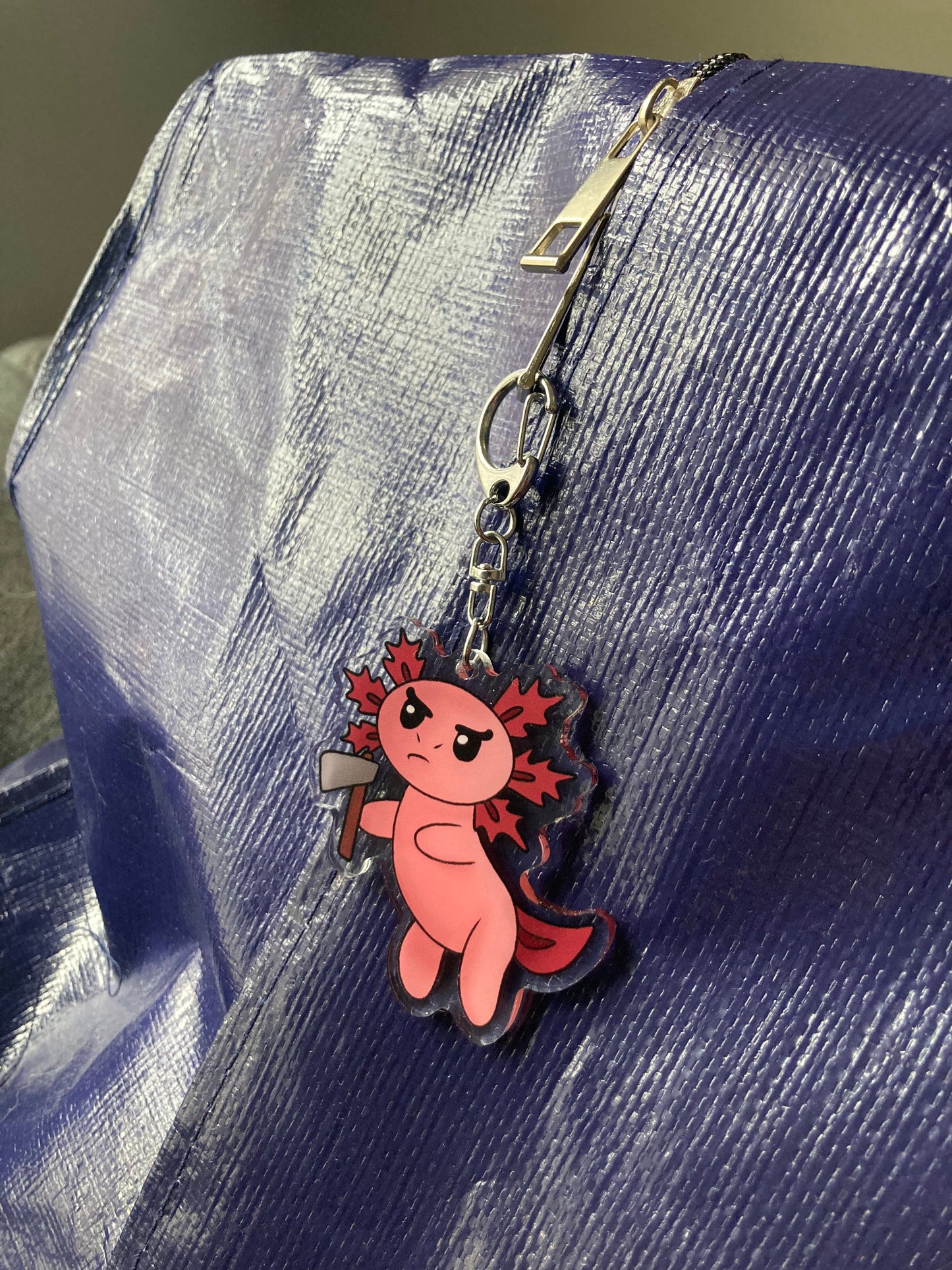 AXEolotl Keychain