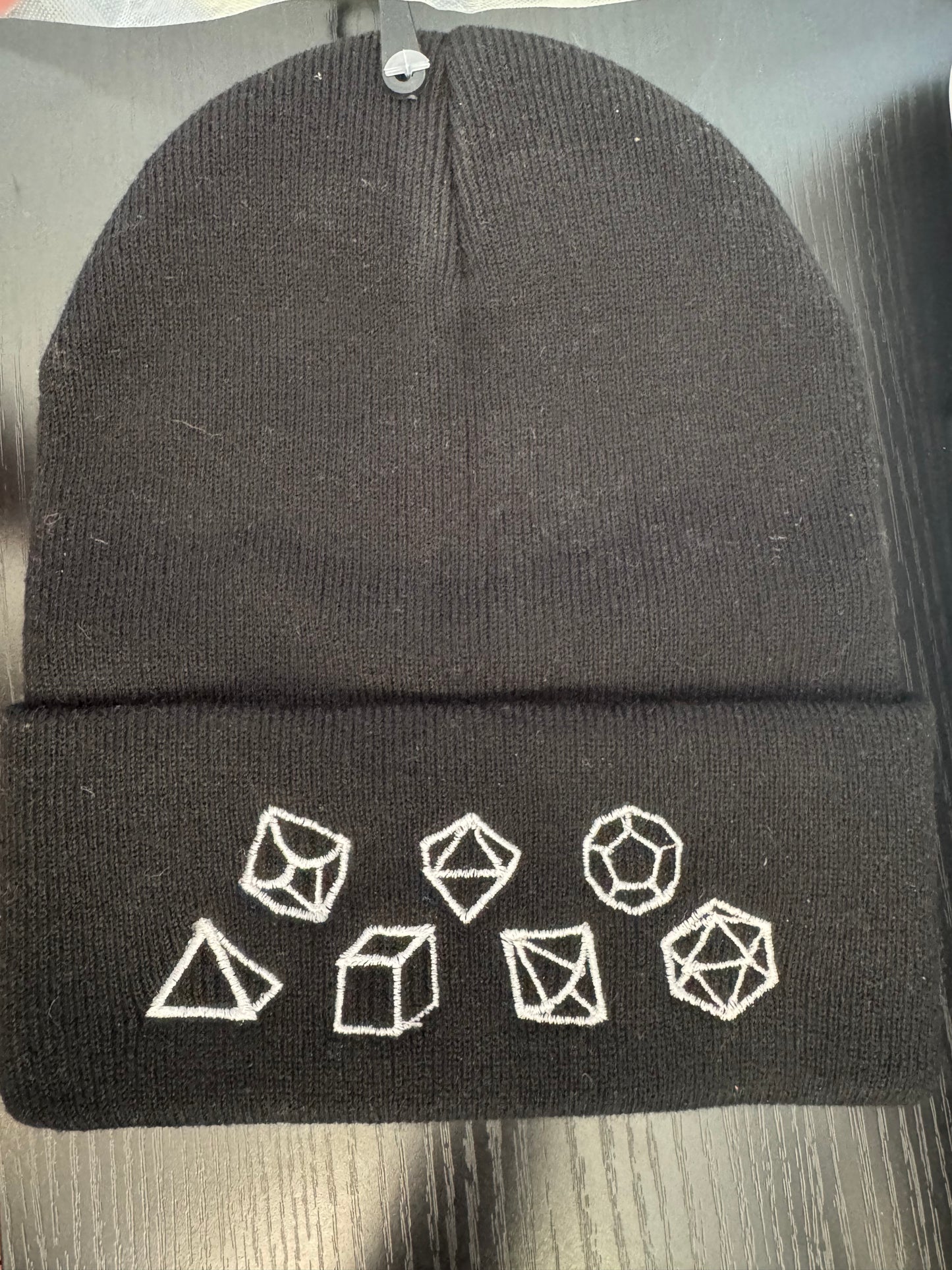 Dice Beanie Embroidery File