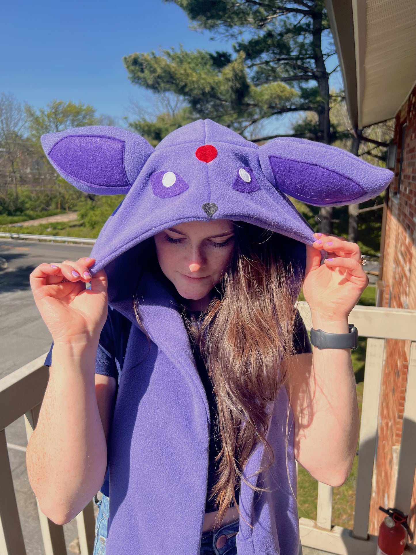 Psychic Dog Hat with Pockets Scoodie Style