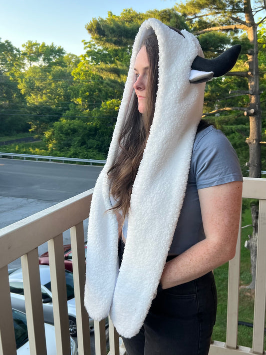 Bison Hat with Pockets Scoodie Style