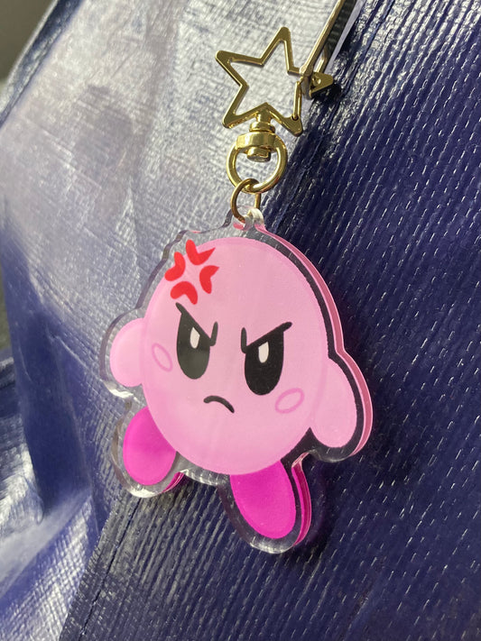 KB Angry Keychain