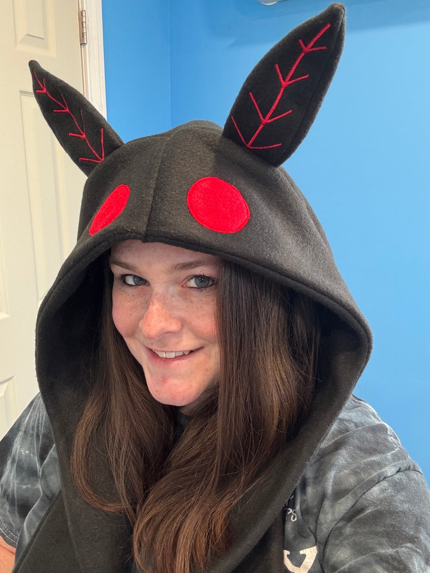 Mothman Hat Scoodie Style