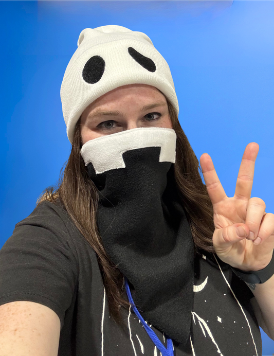 Spooky Beanie and Mask Combo