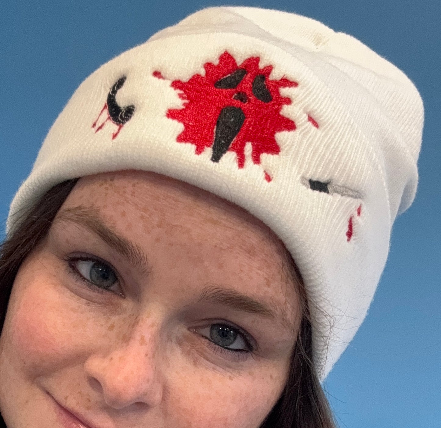Horror Face Beanie