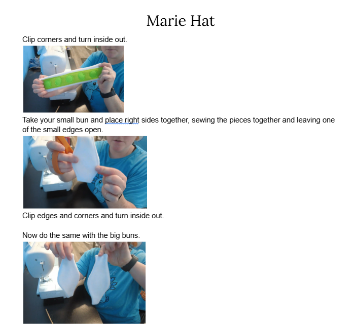 Duel Squids Hat Sewing Pattern Digital Download